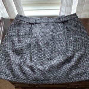 See By Chloe Gray tweed skirt